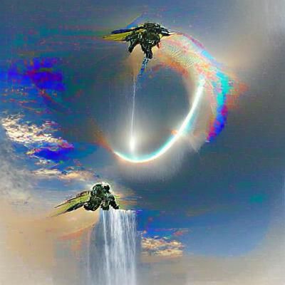 Ethereal Halo of Light