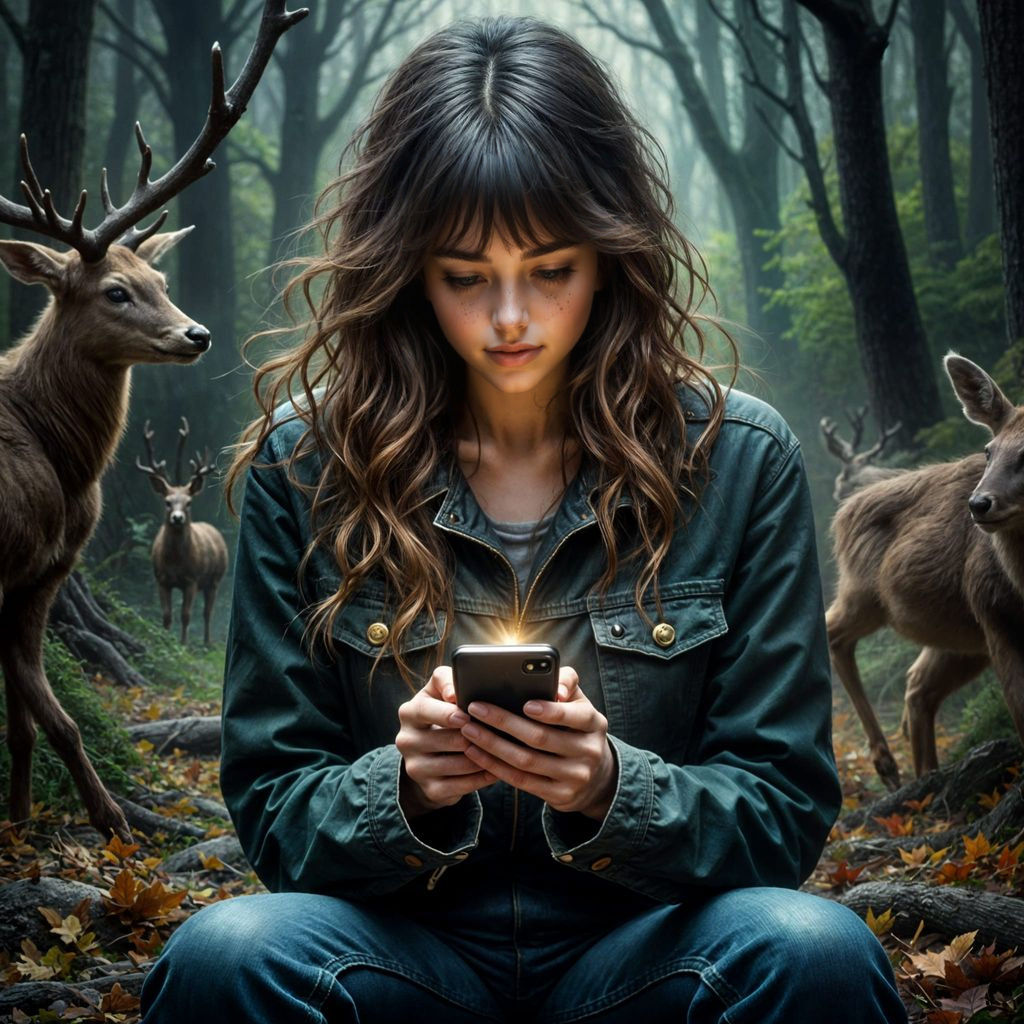 Woman Receives Loving Message in Enchanted Forest