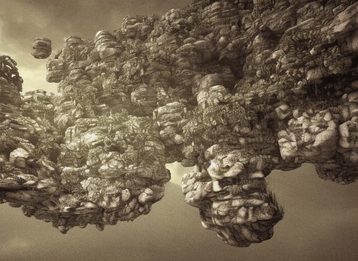 Ethereal Cloudscape: A Hyperdetailed Paradise in Unreal Engi...