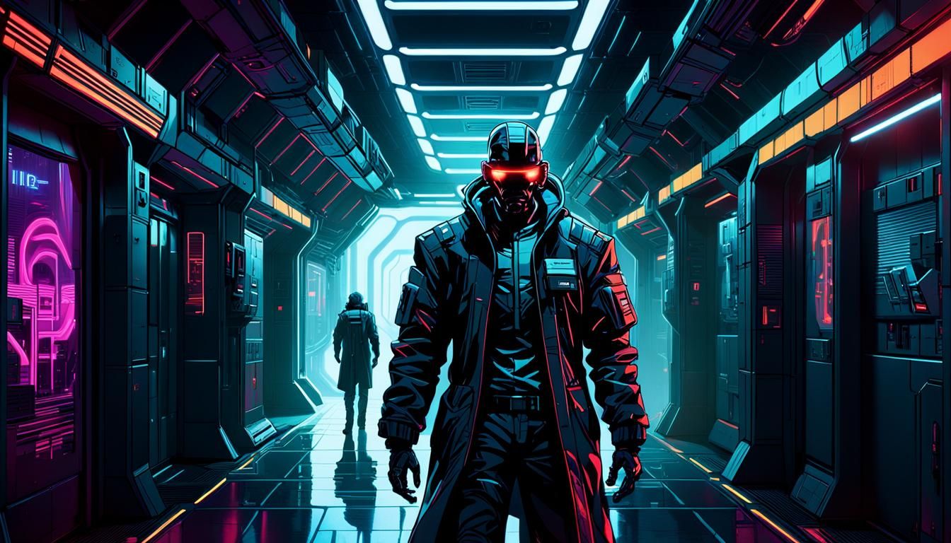 Cyberpunk Poster Art: The Ultimate Boss