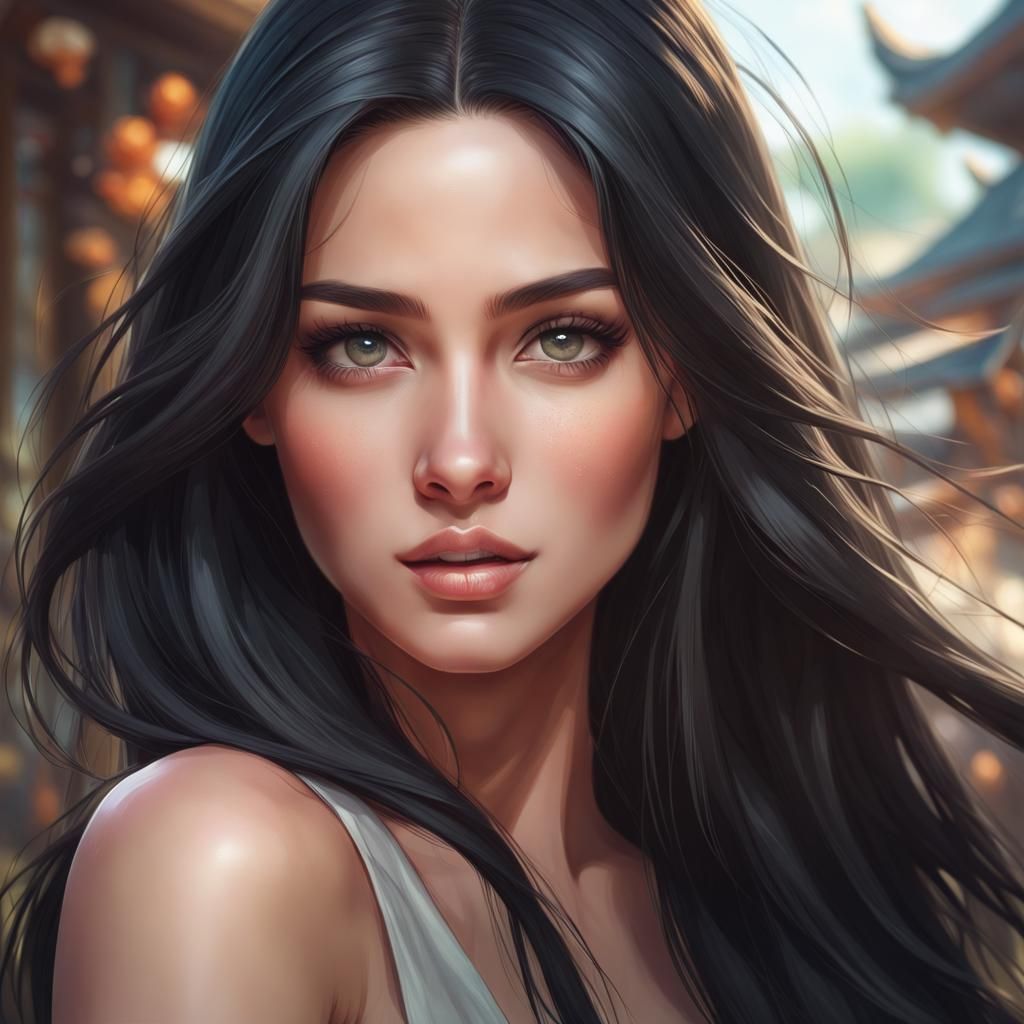 Mesmerizing beautiful woman of Thailand