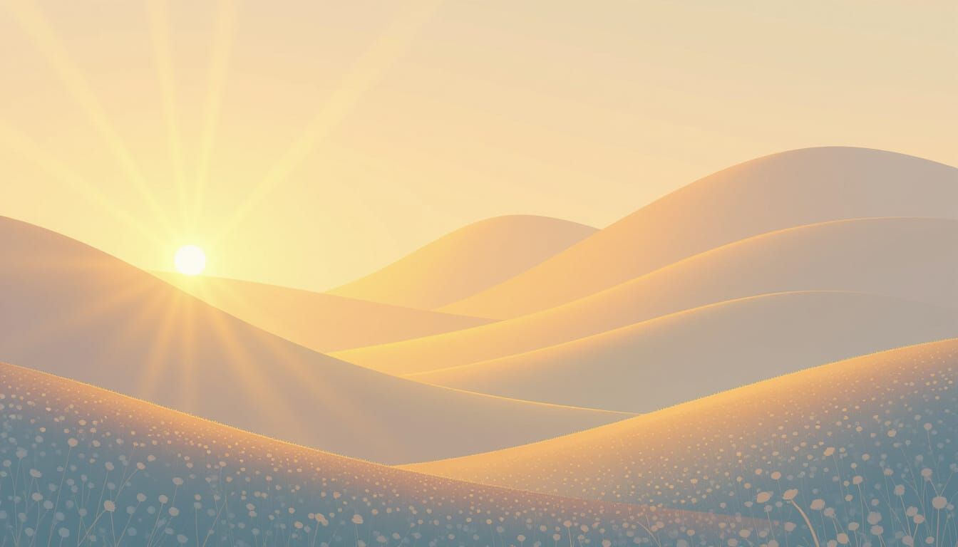 Ethereal Pastel Light Gradients in Minimalist Design