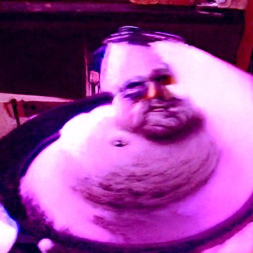 A very very very fat man
