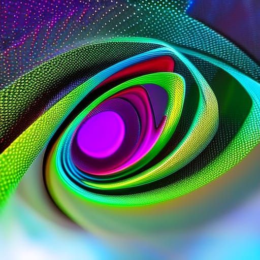 Mandelbrot Möbius strip rhombicosidodecahedron dynamic light...