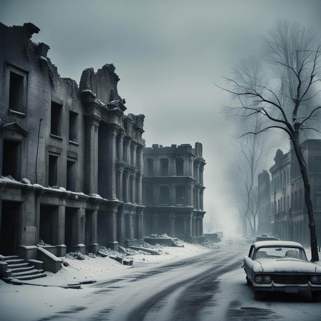Winter Devastation in Cinematic Beauty