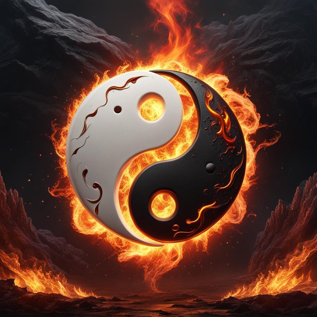 Yin Yang Symbol of Trauma and Healing