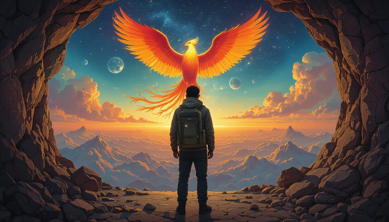 Cosmic Spelunker Cleanses Before Infinite Phoenix Horizon