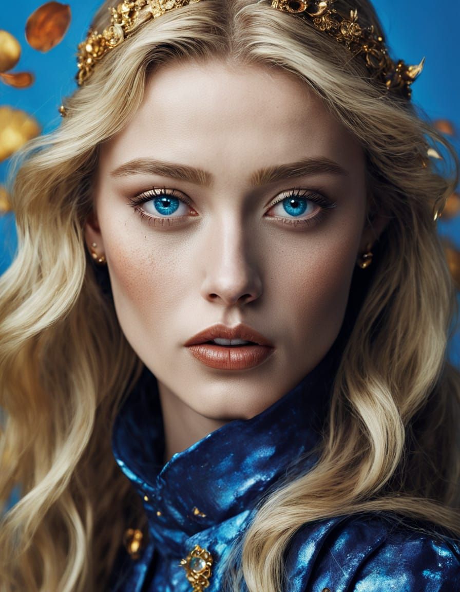 Ethereal Beauty in Modern Renaissance Style