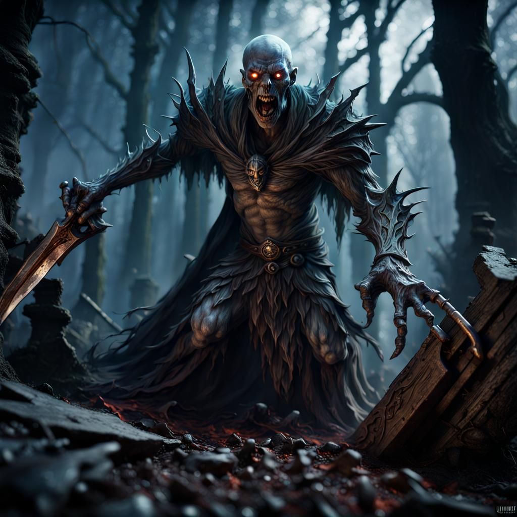 Wight Attacks: Detailed Matte Painting in Unreal Engine