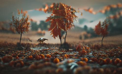 Melancholic Autumnal Serenity