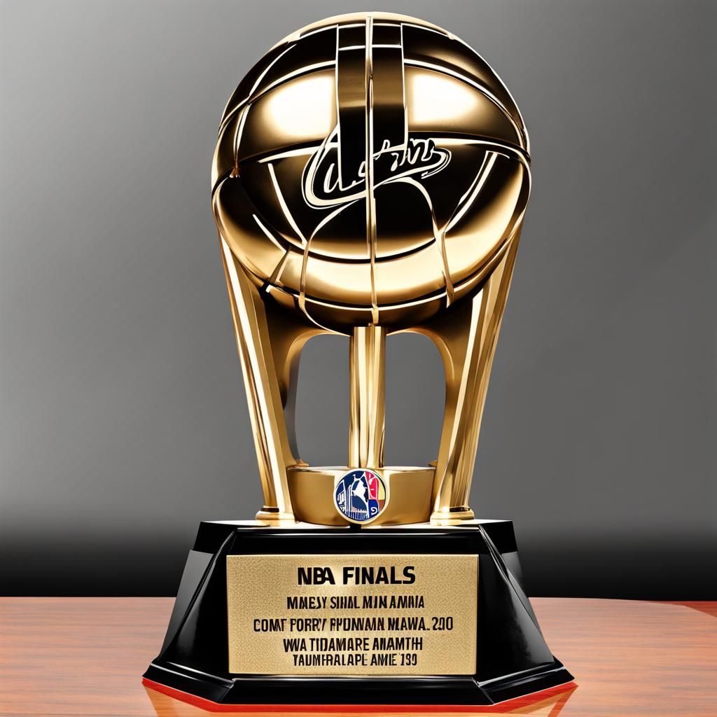 NBA Finals MVP Championship Trophy