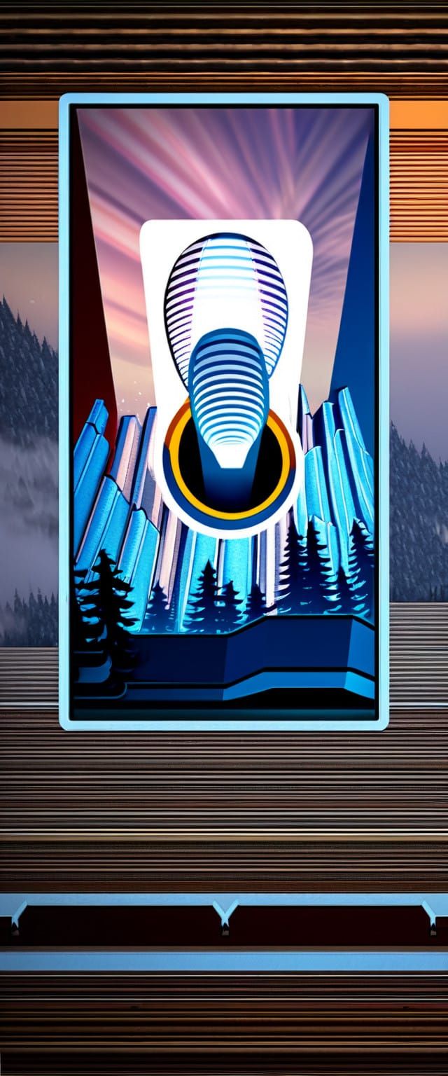 Ethereal Fantasy Maiden in Mystical Landscape