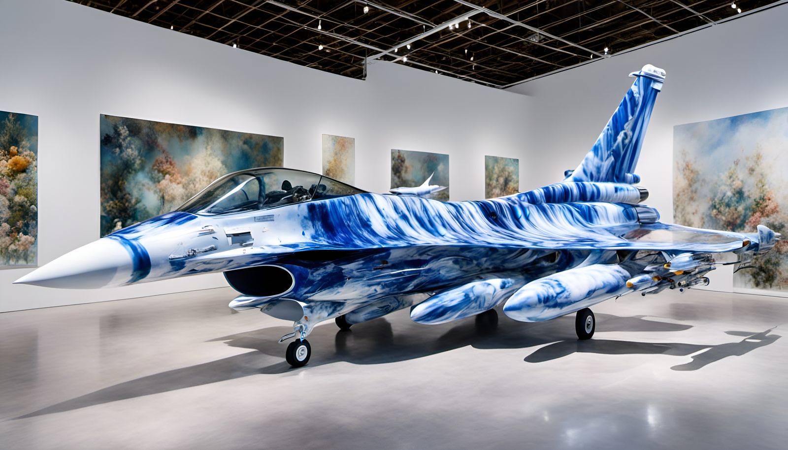 F-16 fighter Jet (Cloud-Cover)