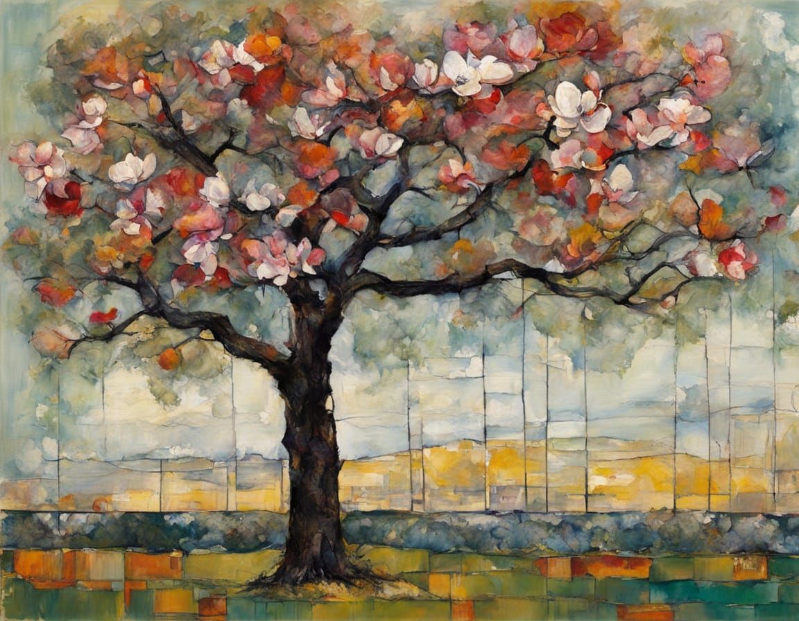 Vibrant Magnolia Blooms in a Kaleidoscope of Colors