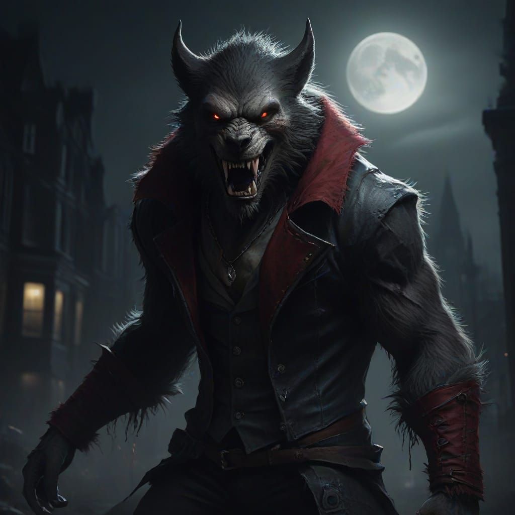 Werewolf in London: Dark Fantasy Creature Design