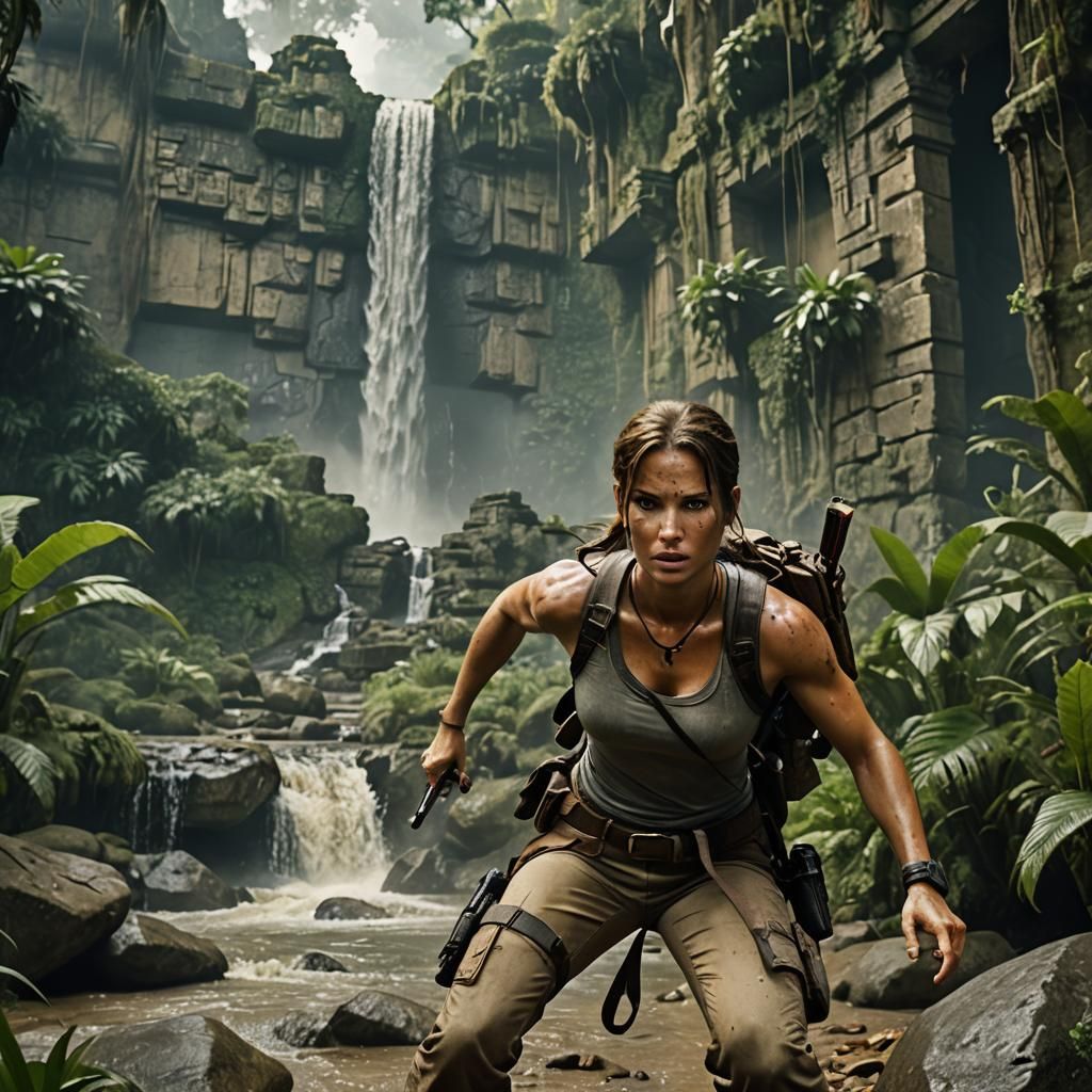 Lara Croft's Jungle Treasure Hunt: Cinematic Adventure