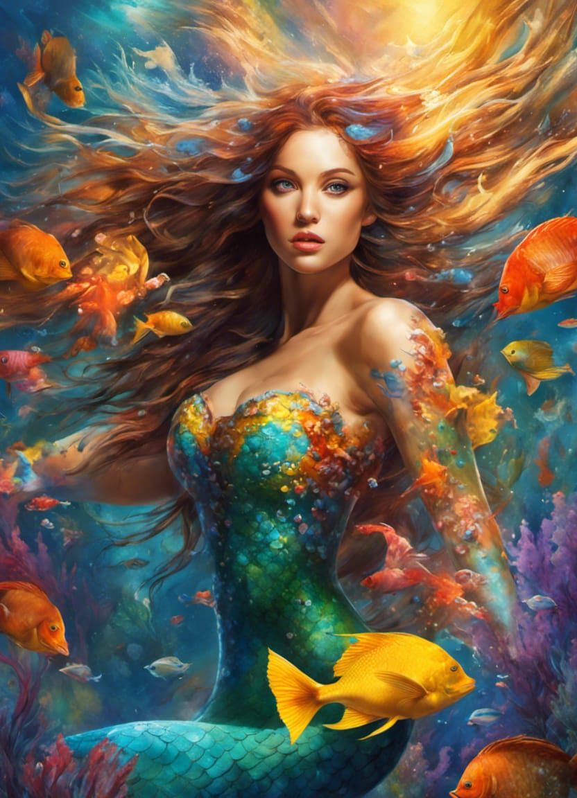 Beautiful mermaid