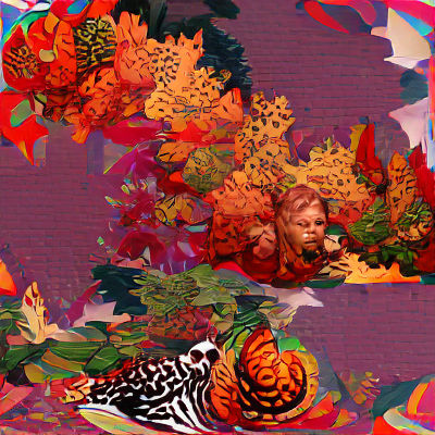 Maximalist Autumnal Scene