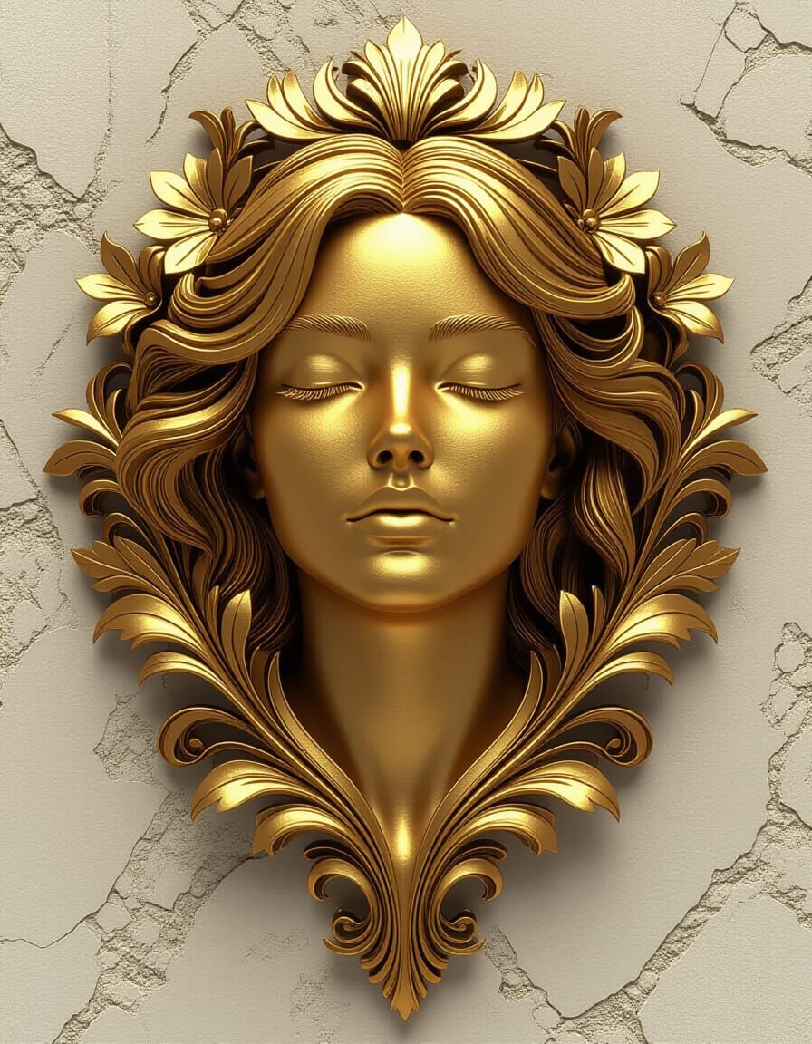 golden Sleeping Beauty