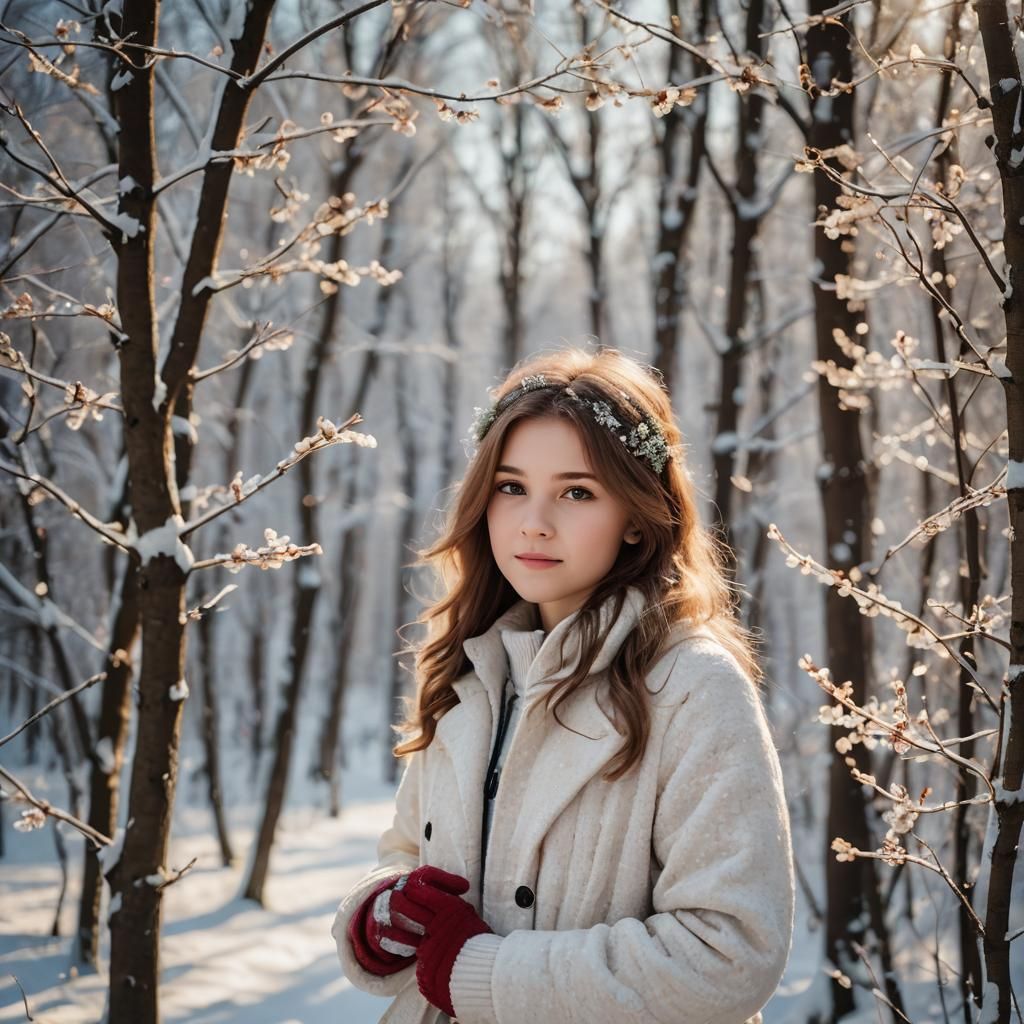 Little Red Riding Hood Meets the Wolf