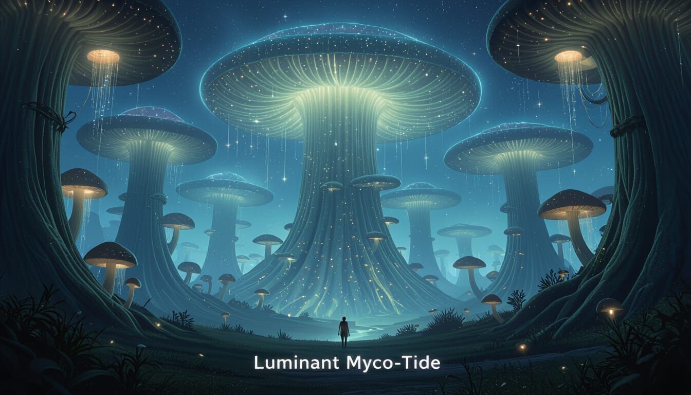 Colossal Fungal Biome Beyond the Horizon