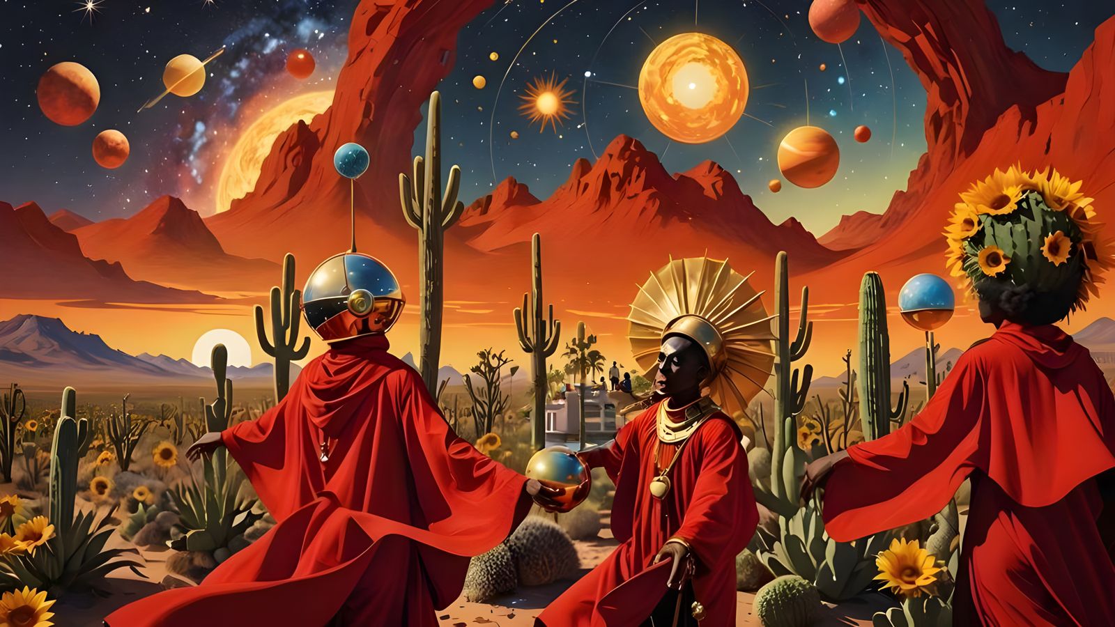 Tranquil Desert Oasis