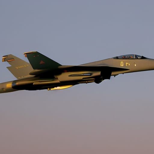 Military Jet Breaks the Sound Barrier