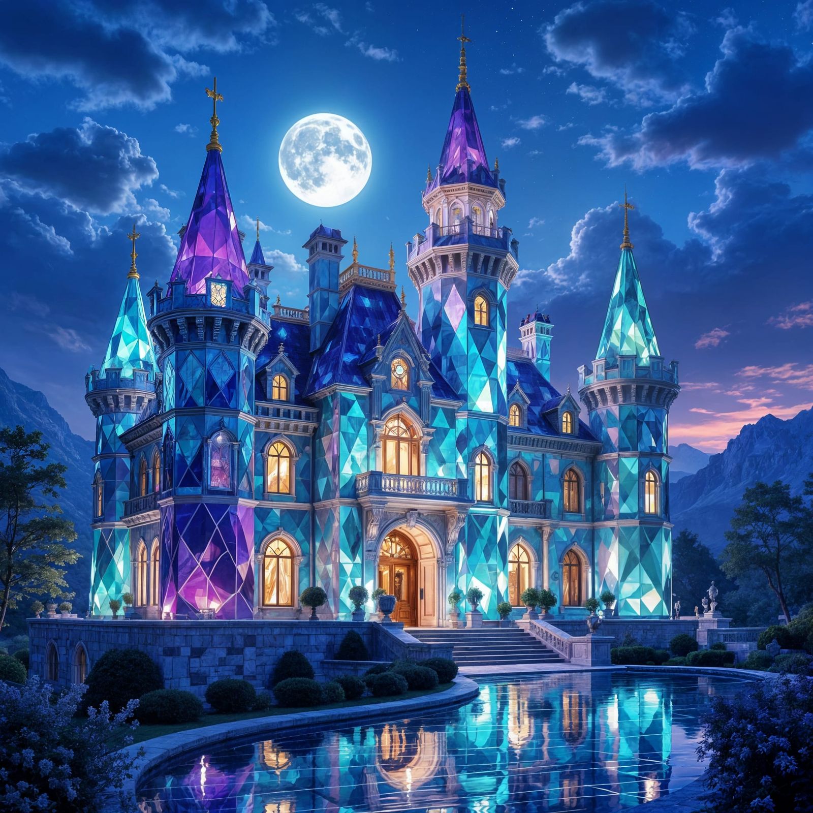 Gemstone Manor: A Sparkling Architectural Marvel