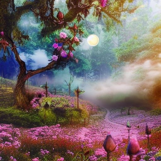 #0026 Forest Mist Flowers Collection