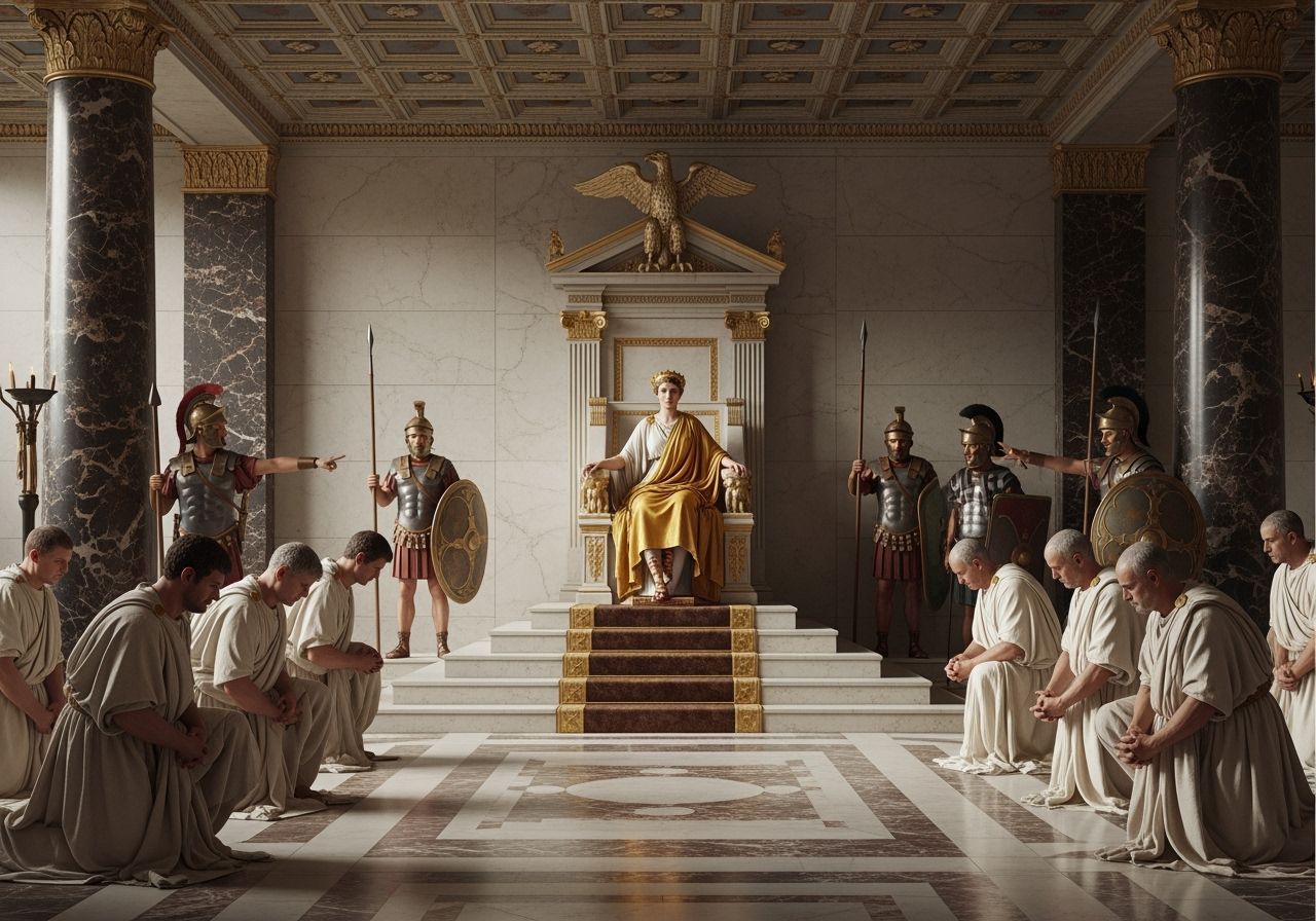 Empress Messalina in Lavish Ancient Rome Palace