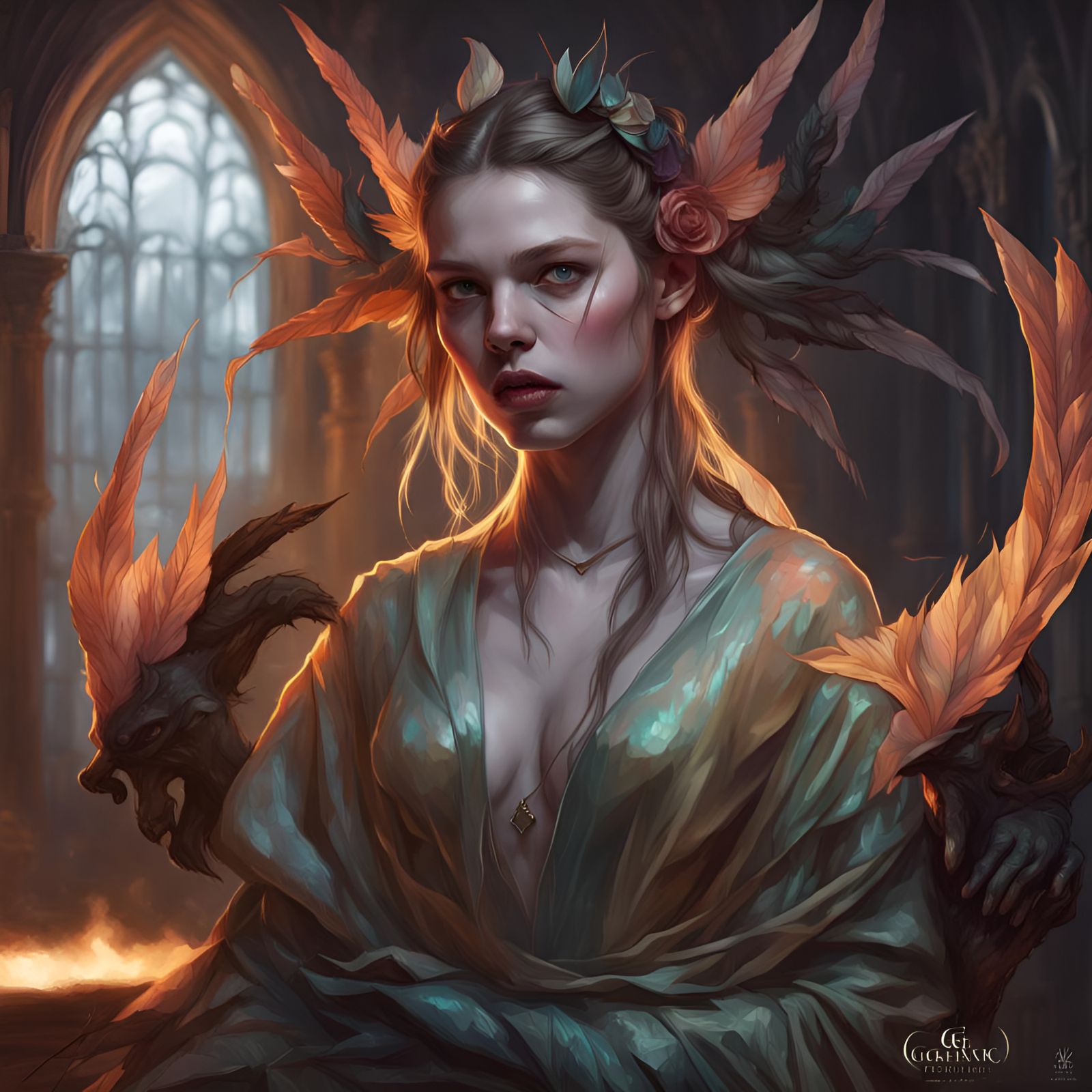 Sovereign Shadows: The Enigmatic Fae Mistress of Ethereal Beauty and Dark Deceit