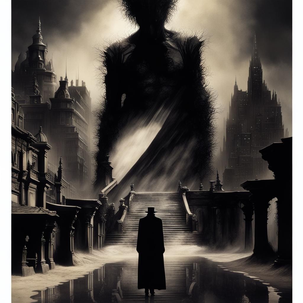 Epic Cinematic Sandman Digital Matte Painting