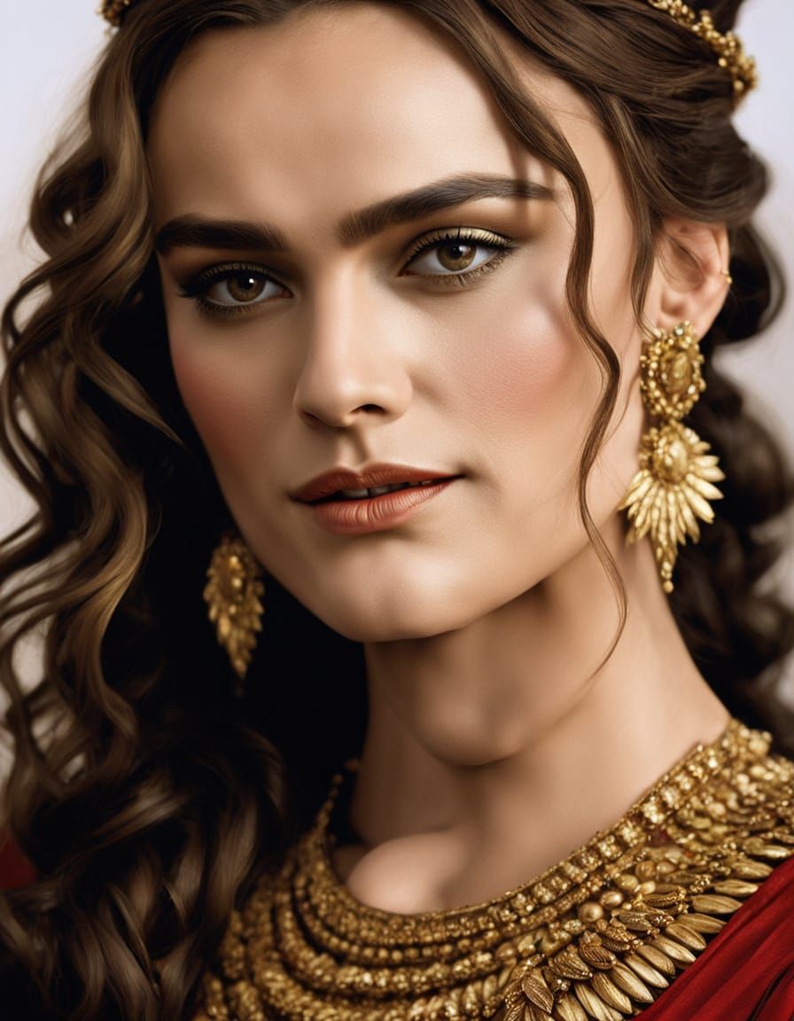 Roman Empress Geta Caracalla in Ultra Realistic Portrait