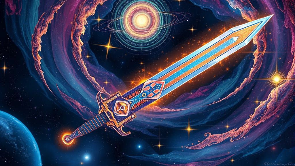 Cosmic Elemental Sword