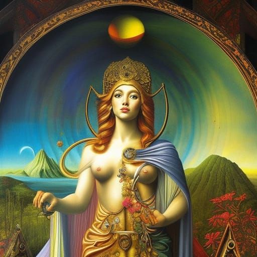 Aphrodite, Goddess of Greek Legend: A Colorful Portrait