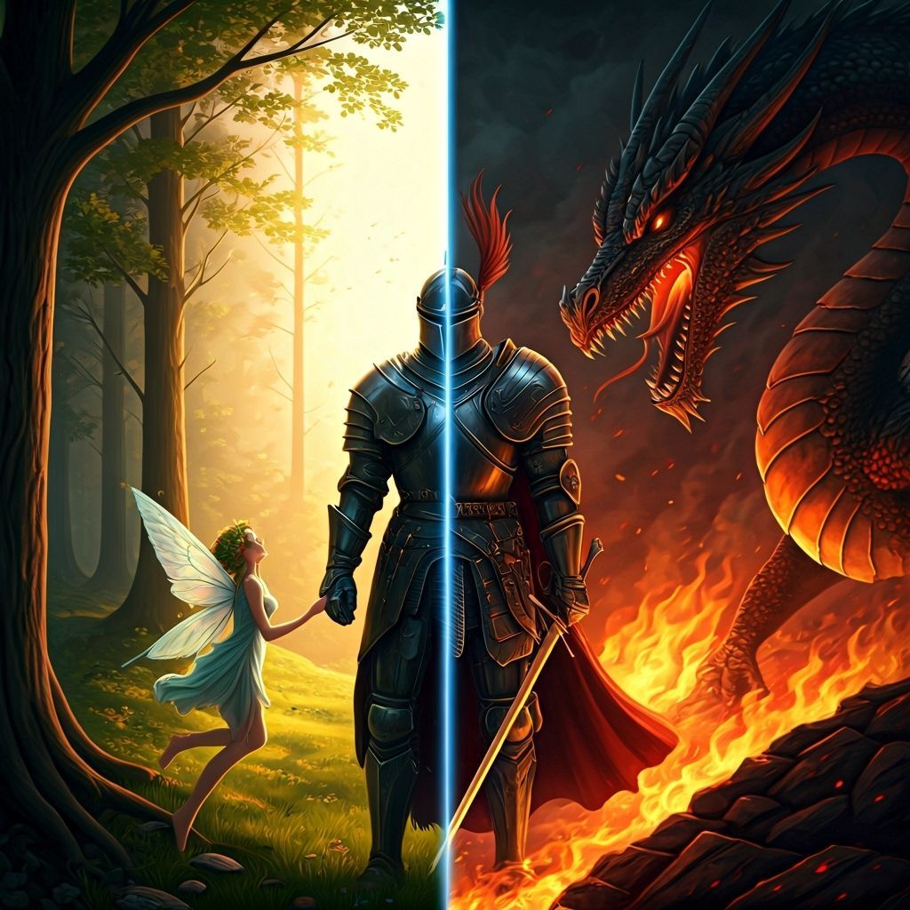 Fantastical Knight: Peace and War in Baroque Style