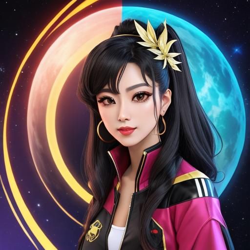 Kiana Kaslana of Hoyoverse: AI-Generated Image