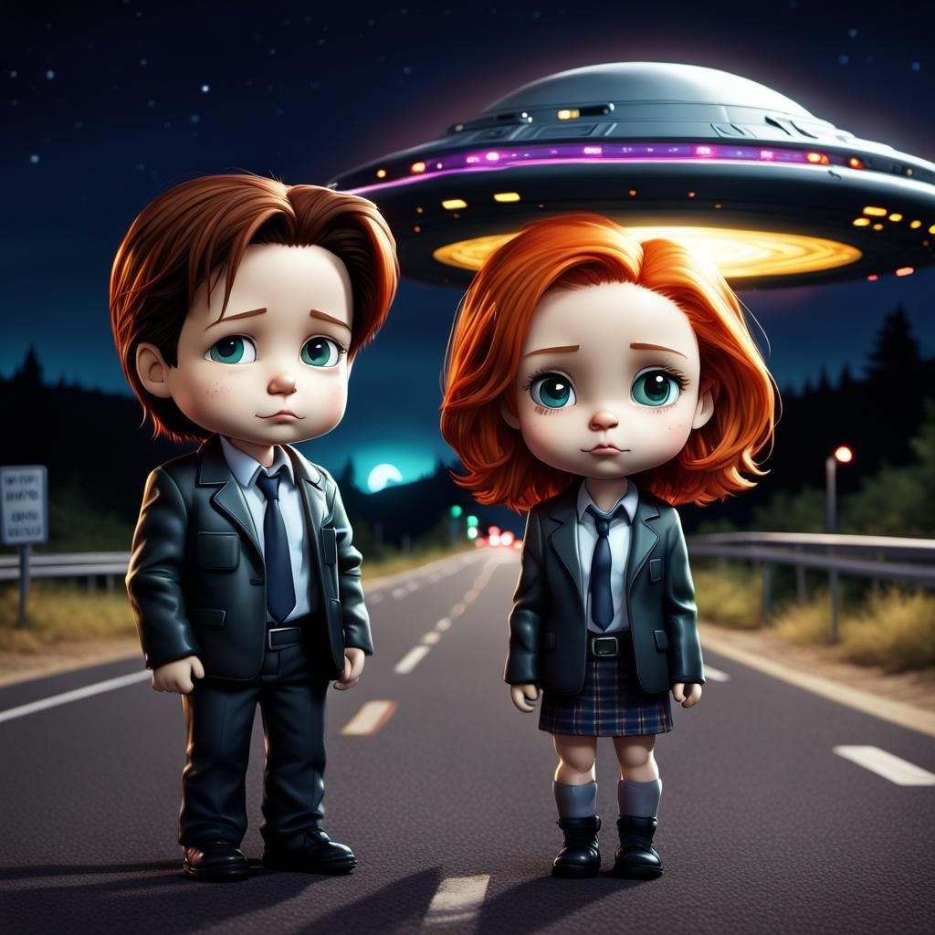 Mulder and Scully