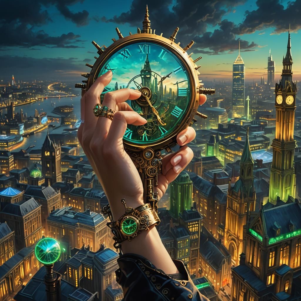 Steampunk Fairy Godmother Paints London