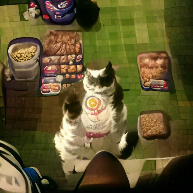 AI-Generated Image of a Cat