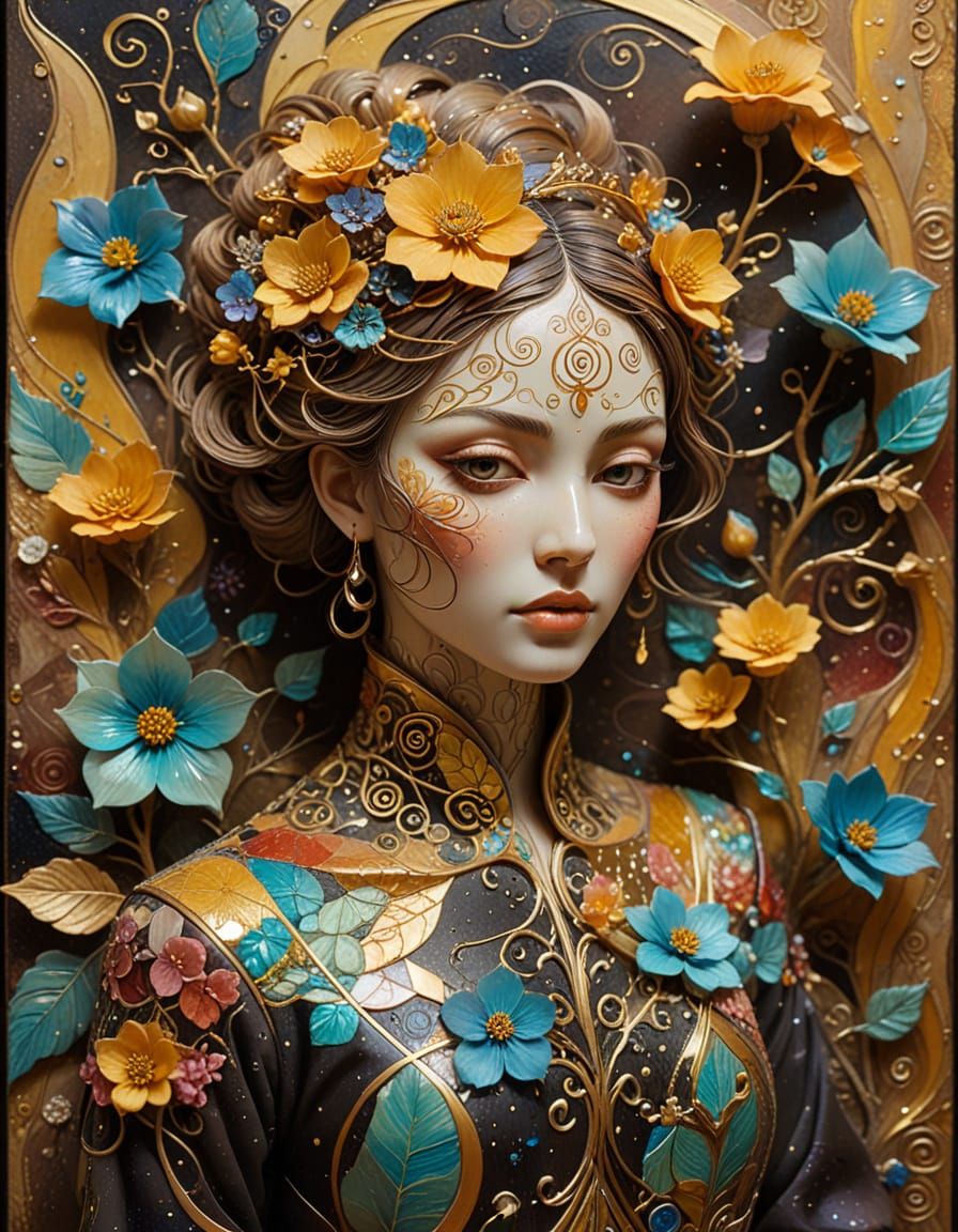 Mysterious Figure in Tavern, Surrealism