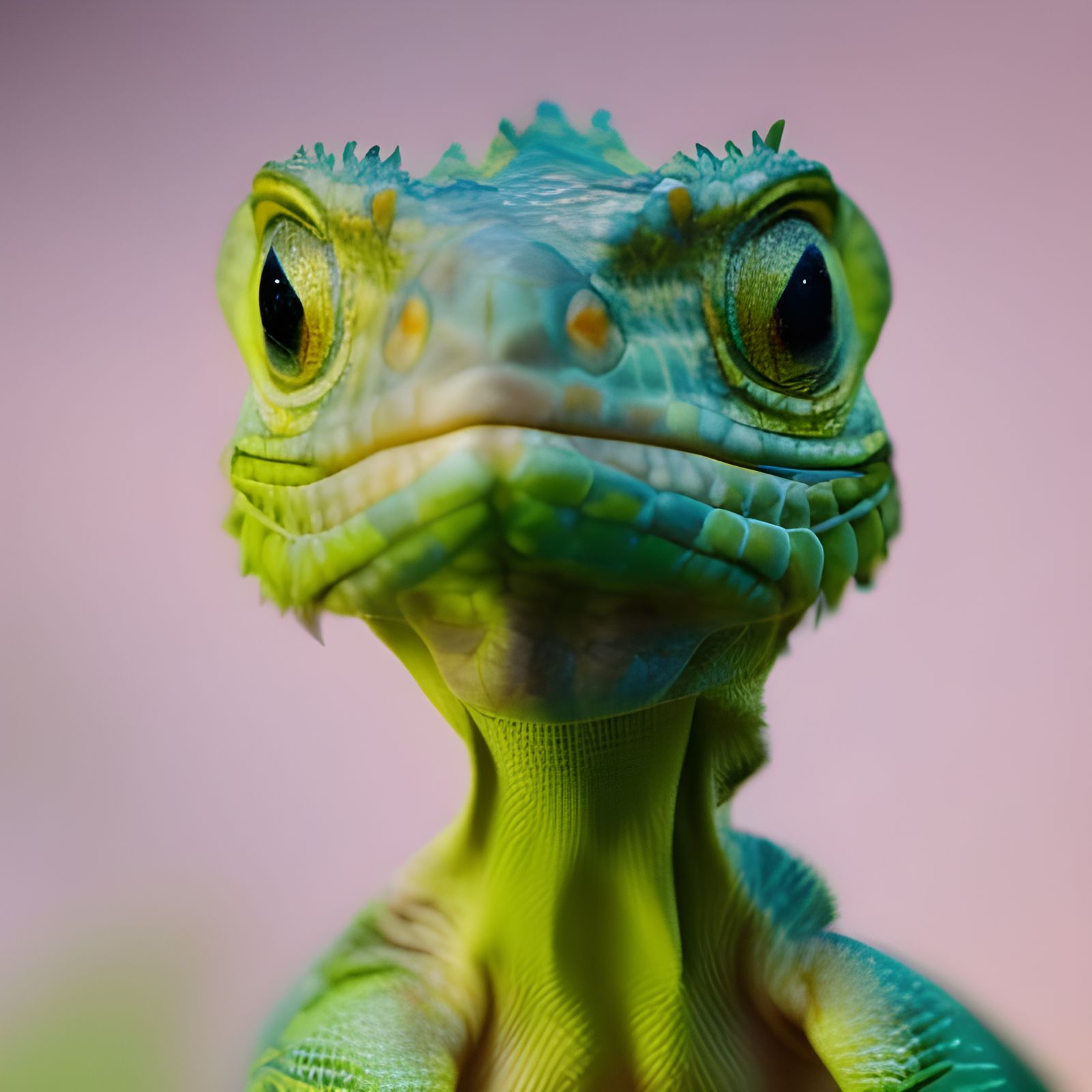 Small iguana - Hello - Daily Challenge