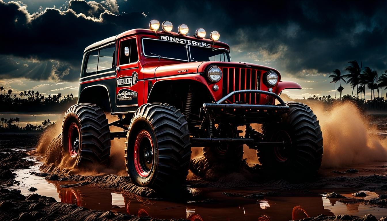 Monster Jeep (60's Model)