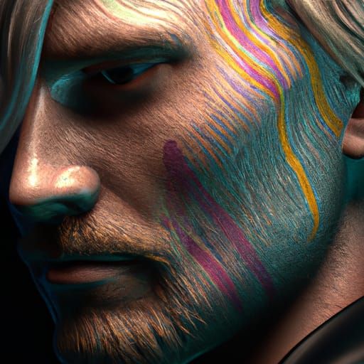 Detailed Portrait with Dynamic Lighting in Unreal Engine