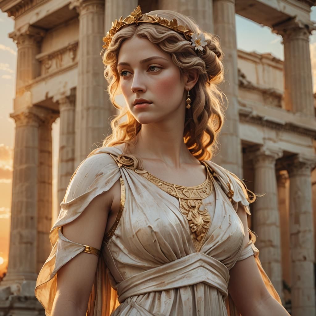 Themis Portrait in Soft Ethereal Light