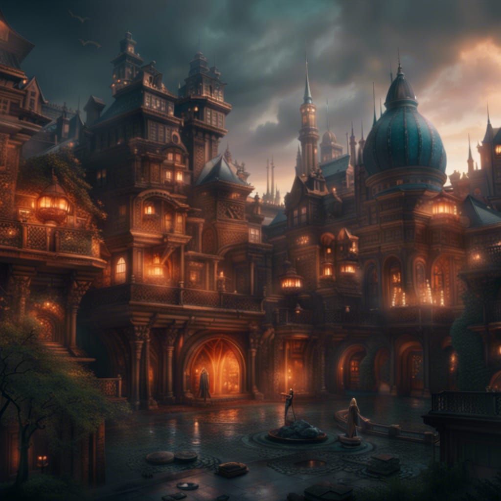 Epic Cinematic Digital Matte Painting