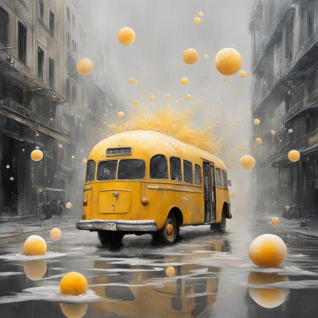 Surreal Peach Kangaroo with Crowshead in Cyberpunk Style