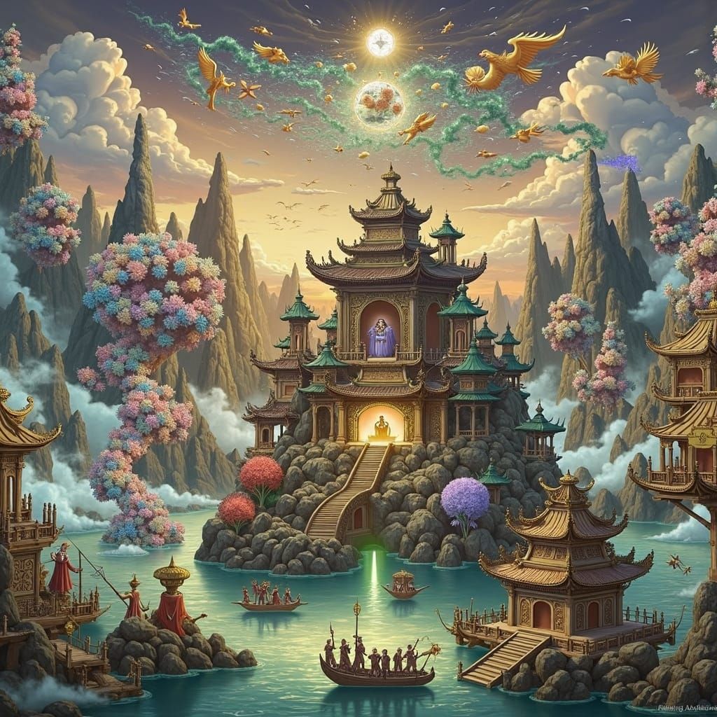 Vietnamese God Commands Viking Army in Fantasy Realm