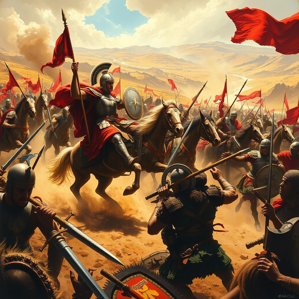 Alexander's Epic Charge at the Battle of Granicus