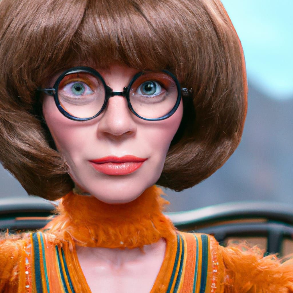 Velma Dinkley as Muppet in Stop Motion